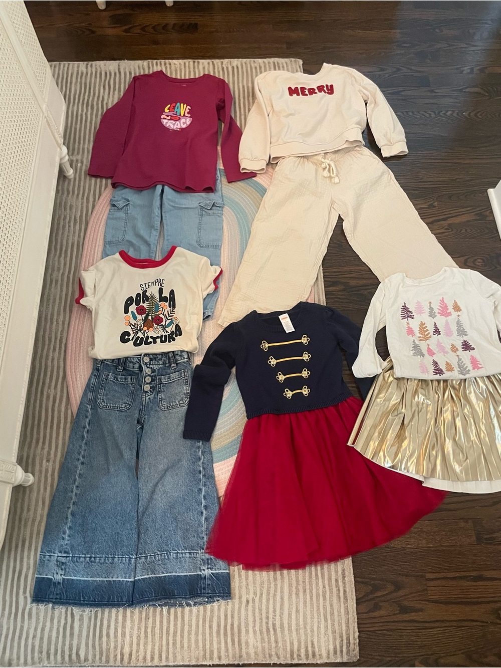 Girls bundle of clothing size 7
